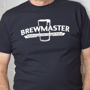 Homebrewer Shirt • I&#39;ll Make More Beer Homebrewing Shirt • ORIGINAL Brewmaster Shirt • Gift for Beer Brewer • Craft Beer Tee