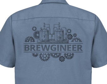 custom brewery work shirts