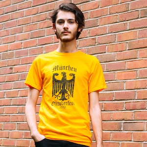 Vintage Munich Oktoberfest T-Shirt: Distressed German Beer Tee