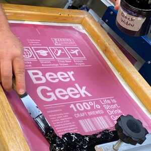 Camiseta divertida de cerveza: Diseño de etiqueta nutricional imagen 8