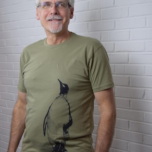 Beer Drinking Penguin Shirt for Homebrewer and Beer Lover Shirt, Fun Gift for Penguins Fan, Homebrewer and Beer Lover Tshirt