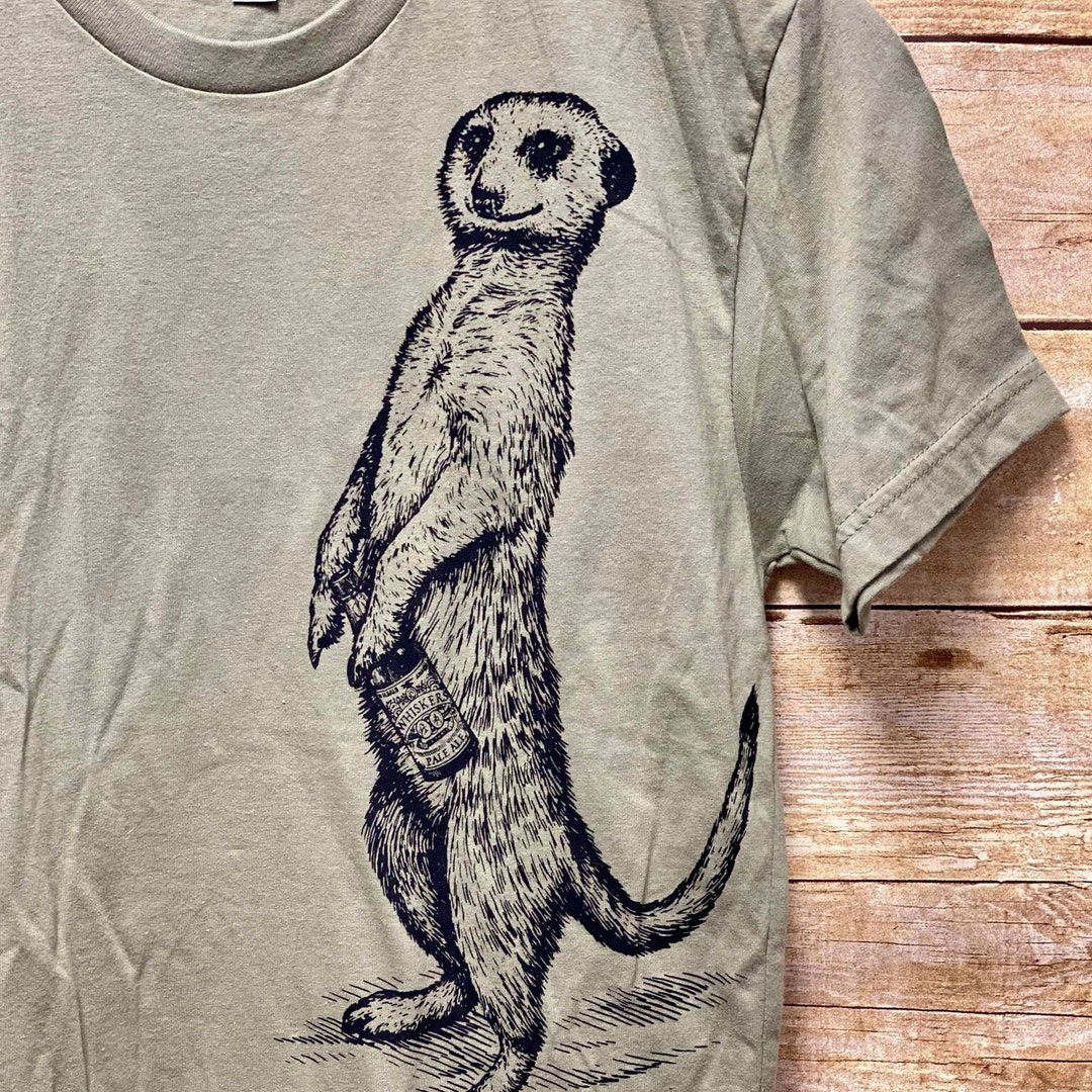 Funny Meerkat Beer T-shirt: Whiskers Pale Ale, Homebrewer Gift
