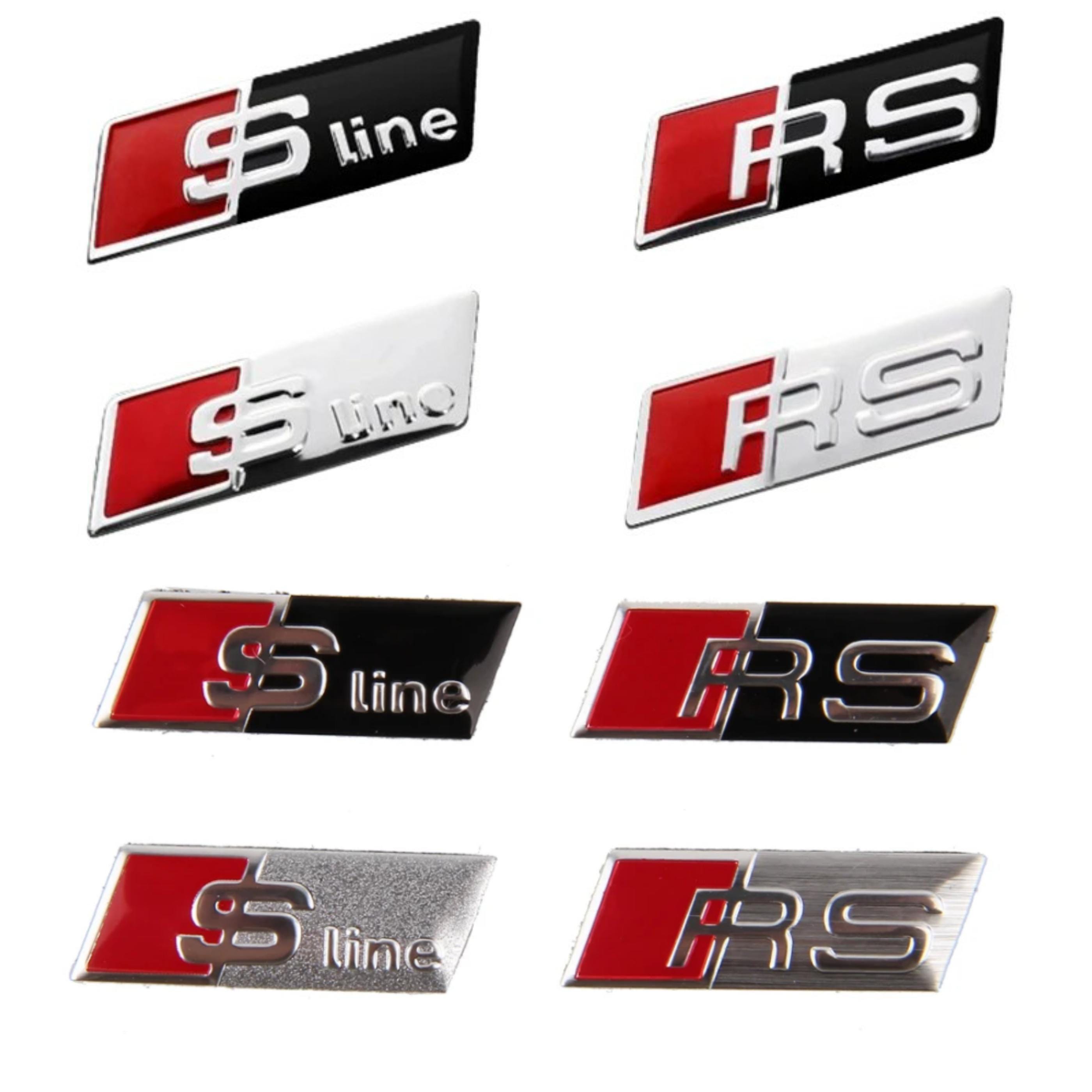 AUDI LOGO ADESIVO QUATRO PER GRIGLIA EMBLEMA – RICAMBI - Foto 12