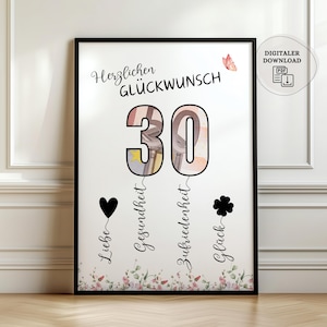 30th birthday cash gift | 30th birthday cash gift | 30th birthday gift | Wish fulfiller | DIY 30th birthday cash gift