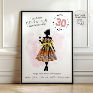 Birthday gift 30th birthday cash gift wife girlfriend daughter money wrapping gift gift idea daughter, girlfriend, wife