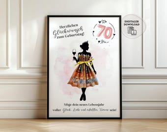 Birthday gift 70th birthday cash gift wife best friend mom daughter money wrapping gift gift idea