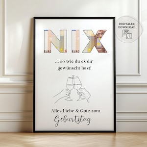 Birthday cash gift | Gift with money | Last-minute birthday gift | Nothing gift | Little wish-fulfiller