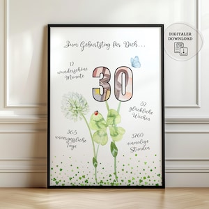 30th birthday cash gift | 30th birthday cash gift | 30th birthday gift | Wish fulfiller | DIY 30th birthday cash gift