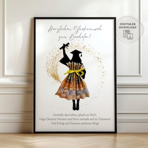 Geldgeschenk Bachelor | Geschenkidee Bachelor | Geldgeschenk Abschluss | Studium bestanden Geschenke | Abschlussgeschenk | DIY Geschenke