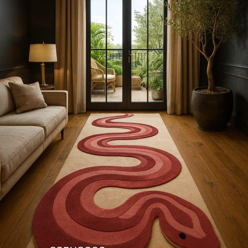 Snake Runner Rug - Etsy