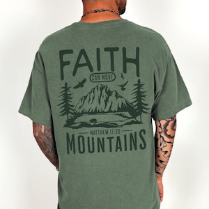 Christian PNG Faith Can Move Mountains, Faith Png, Jesus , Bible Verse & Png, Christian, Bible Verse Png