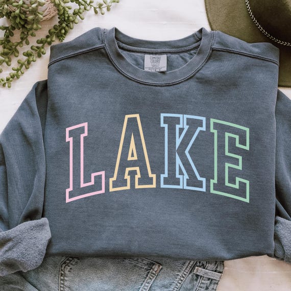 Lake PNG Lake Girl Retro PNG Summer Png Lake Png Blue Lake Girl Shirt Sublimation Dtf Design Mock Up Ideas