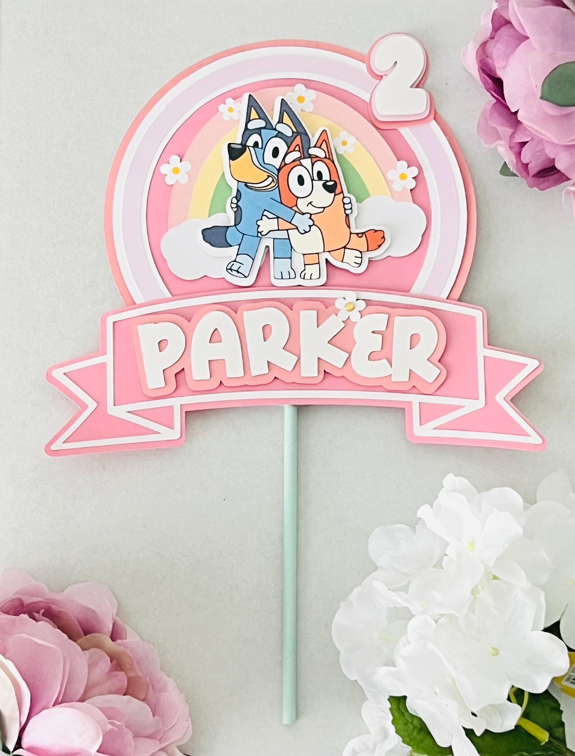 Bluey and Bingo Cake Topper