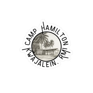 Adesivo do Acampamento Kwaj Hamilton - Kwajalein, Ilhas Marshall