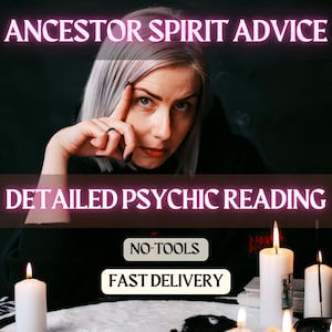 Ancestor Spirit Advice, Psychic Love Reading, Relationship Reading, Same Hour Love Tarot Reading, Accurate Psychic Love Reading