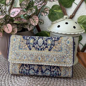 Floral Con Purse Turksh Klm Zp Pouch Bank Card Bag Affordable