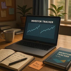 Investor Tracker Excel Template | Stock Portfolio Tracker with Dashboard, Dividend & Gain/Loss Overview | Finance Spreadsheet for Investors