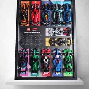 Cadre pour LEGO Speed Champions F1 – 12 Écuries (Apex) - 52x72  (Vehicule non inclus)