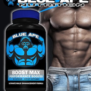 All-Natural Mens Health Performance Supplement For Vitality and Wellness