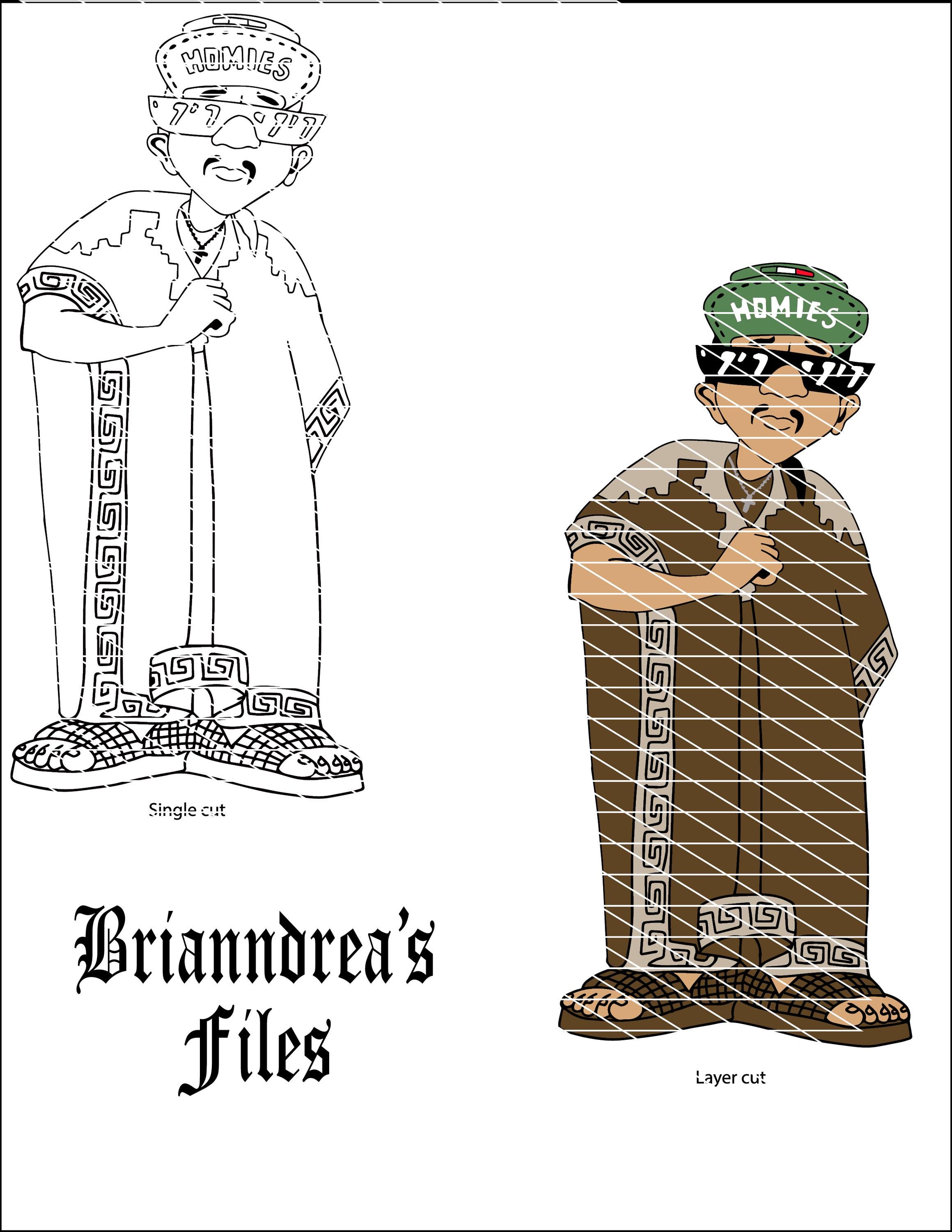 LIL HOMIES Mr.raza - Etsy