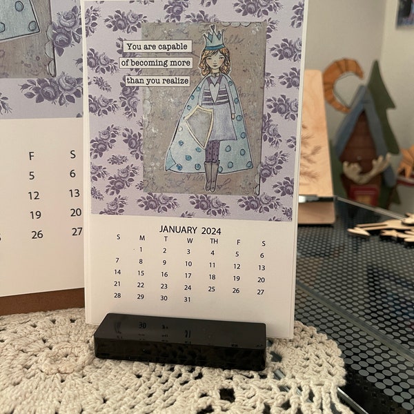 4x6 Desk Calendar - Etsy