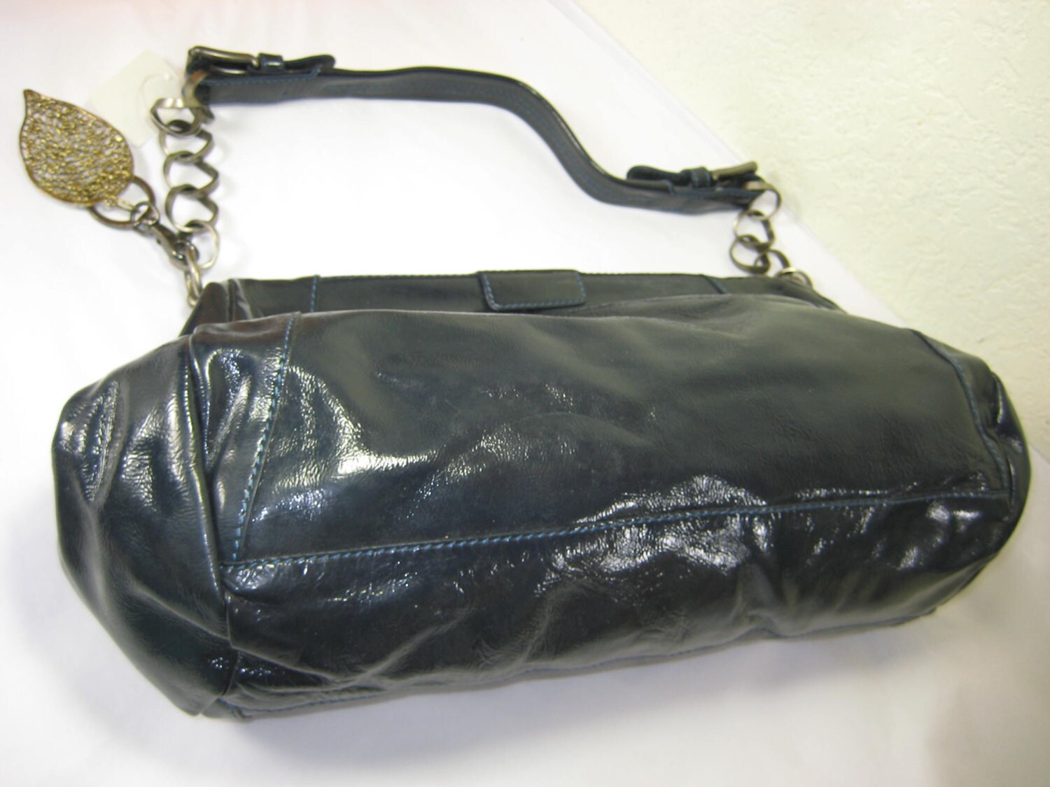 Vintage Marni Glossy Leather Medium Shoulder Bag Italy - Etsy