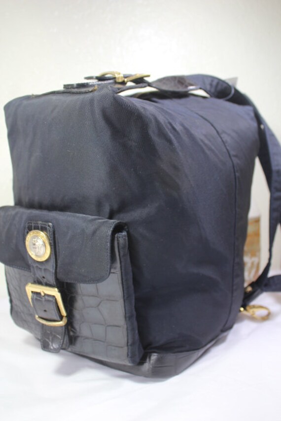 versace sling backpack