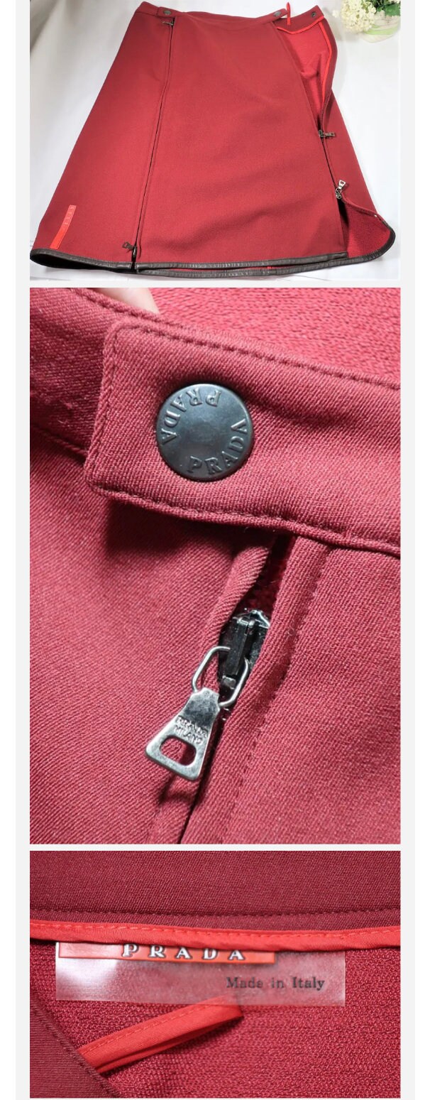 PRADA プラダ Knit switching nylon jacket ニット切替ナイロン