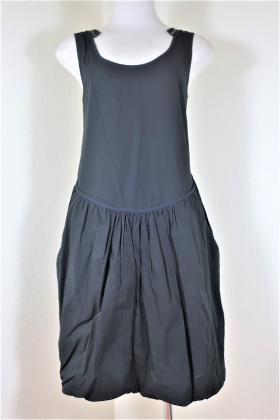 Vintage PRADA LBD Black Sleeveless Stylish Zip Evening Dress Small 38 2 3 4  - Etsy