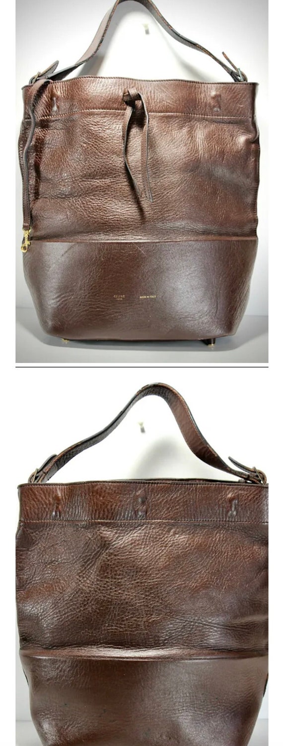 Celine bucket bag shoulder Gem