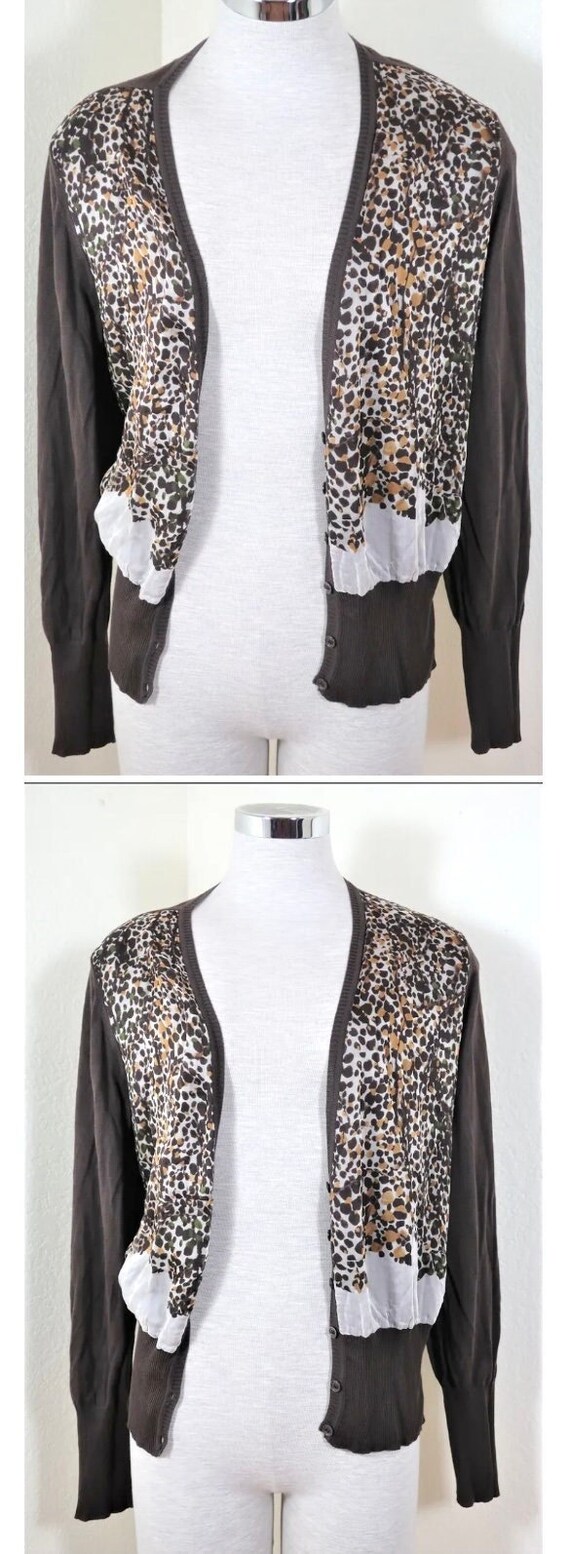 Tシャツ・カットソー SALVATORE FERRAGAMO Brown Cashmere Cardigan Long-sleeve cashmere cardigan | Emporium