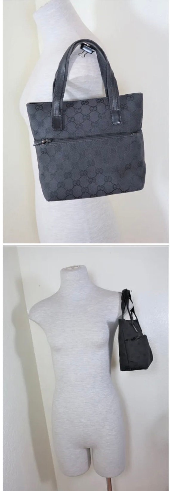ヴィンテージ GUCCI GG ロゴ ウェブ シグネチャー モノグラム