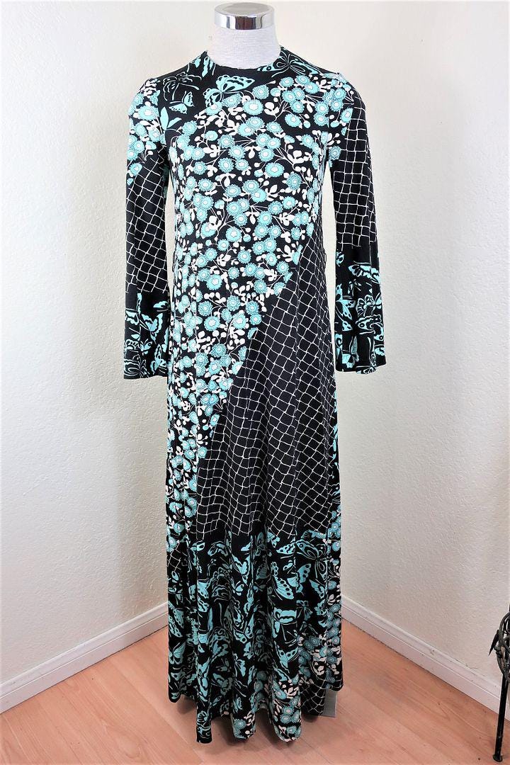 Hanae Mori VIVID ハナエモリ ワンピース ヴィンテージ 和柄 VIVID: HANAE MORI BAN-LON ヴィンテージ ワンピース - メルカリ