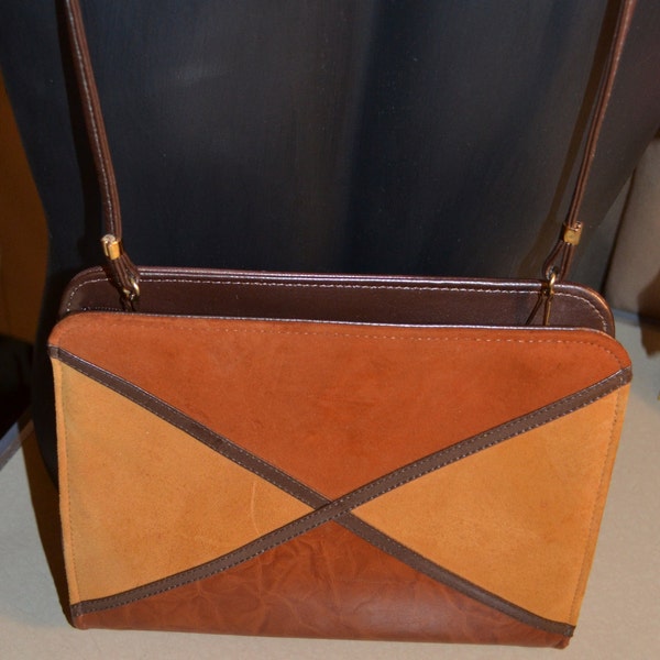 ColorBlock Vintage Purse