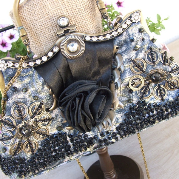 Purse Vintage Petite Glam Paris Chic Coachella