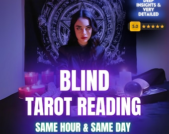 Psychic Blind Tarot Reading: Unseen Truths & Spiritual Guidance