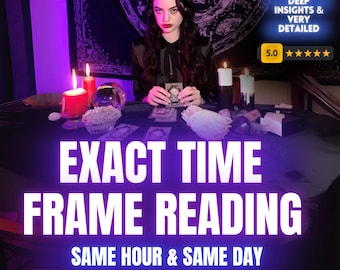 Exact Time Frame Tarot Reading: Same Day Timing Prediction