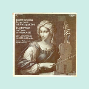 Mozart Sinfonia Concertante LP: Oistrakh, Moscow Philharmonic (Still Sealed)