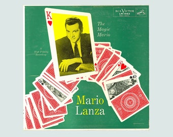 Mario Lanza - The Magic Mario - RCA Red Seal Vinyl LP