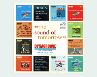 Buick Presents the Sound of Tomorrow - Dynagroove. 1953 RCA Victor Sampler SP 33-204. Leontyne Price, Charles Munch, Sid Ramin, Peter Nero
