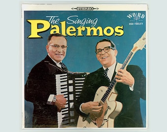 The Singing Palermos: Around the World. Christian Gospel LP. 1963 Word Records (Sealed)
