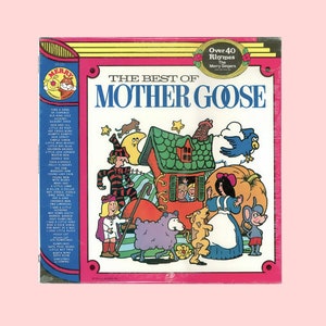 Best of Mother Goose. Vinyl LP Issued 1982 on Merry Childrens Records. 40 Rhymes Performed by Merry Singers and Orchestra. Still Sealed image 1