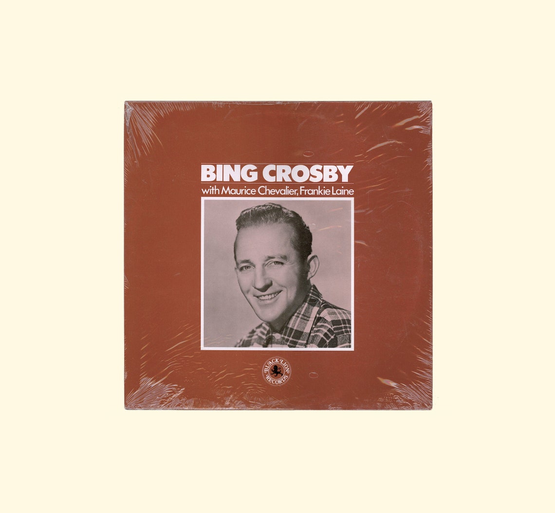 Bing Crosby, Maurice Chevalier, Frankie Laine - 1983 LP, Black Lion Records. Sealed, photo 1 of 3