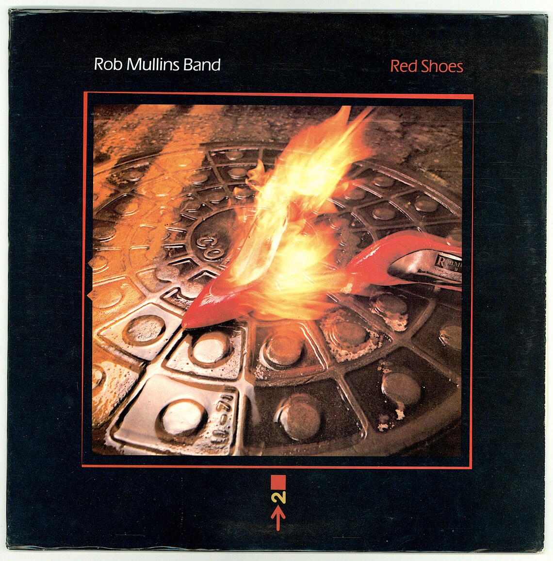 Rob Mullins Band : Red Shoes - 1982 Fusion Jazz LP. Flying Piano Records, photo 3 of 3