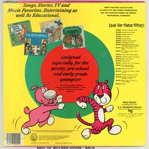 Best of Mother Goose. Vinyl LP Issued 1982 on Merry Childrens Records. 40 Rhymes Performed by Merry Singers and Orchestra. Still Sealed image 3