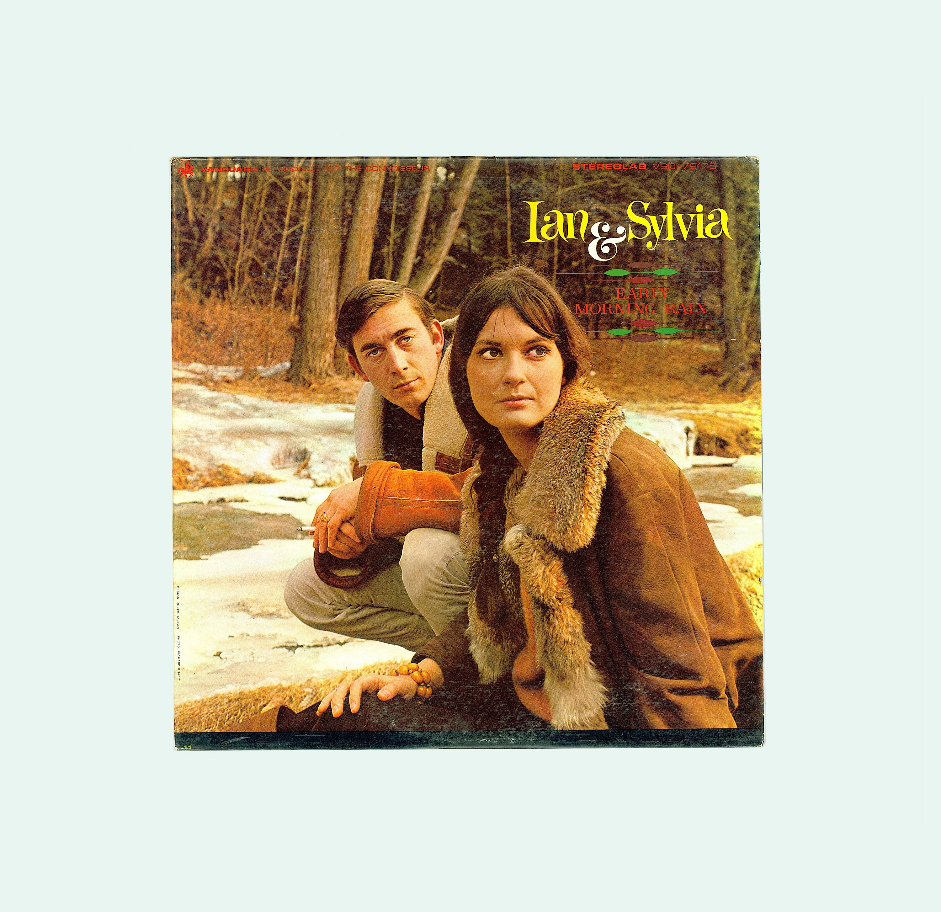 Ian and Sylvia, Early Morning Rain. Accompanied by Monte Dunn & Russ Savacus 1968 Vanguard Stereolab LP VSD-79175. Reissue Vintage Record