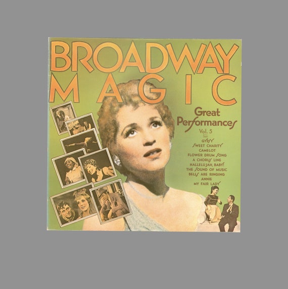 Broadway Magic, Musical Performances, Volume 5, Vintage 1980 Columbia LP Record