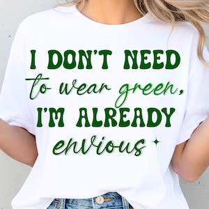 Dzień Świętego Patryka PNG, projekt sublimacji koniczyny na szczęście, grafika na koszulce w stylu retro, natychmiastowe pobranie cyfrowe