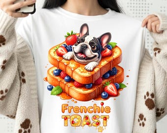 French Bulldog PNG | Frenchie Sublimation Design | Instant Download T-Shirt File