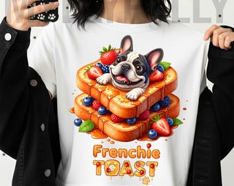 French Bulldog PNG | Frenchie Sublimation Design | Instant Download T-Shirt File